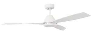 Claro Dreamer 52" DC Ceiling Fan with CCT LED Light and Remote White by Claro, a Ceiling Fans for sale on Style Sourcebook