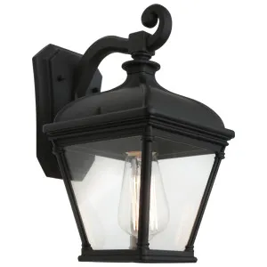 Cougar Hotham 1 Light Exterior Wall Light Black by Cougar, a Outdoor Lighting for sale on Style Sourcebook