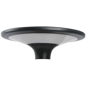 Domus Black Sunsolar 20W LED Post Head Black by Domus, a Outdoor Lighting for sale on Style Sourcebook