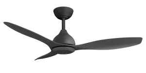 Martec Smart Elite 48" DC 3 Bladed Ceiling Fan With Remote Matt Black by Martec, a Ceiling Fans for sale on Style Sourcebook