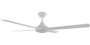 Calibo Heron 48" (1220mm) Indoor/Outdoor AC Ceiling Fan White by Calibo, a Ceiling Fans for sale on Style Sourcebook