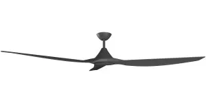 Calibo Smart CloudFan 72" (1830mm) ABS DC Ceiling Fan and Remote Black by Calibo, a Ceiling Fans for sale on Style Sourcebook