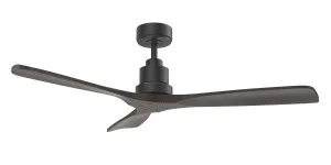 Martec Mallorca 52" (1320mm) DC Smart WiFi Ceiling Fan with Remote Black & Walnut by Martec, a Ceiling Fans for sale on Style Sourcebook