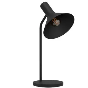 Eglo Morescana Table Lamp Black by Eglo, a Table & Bedside Lamps for sale on Style Sourcebook