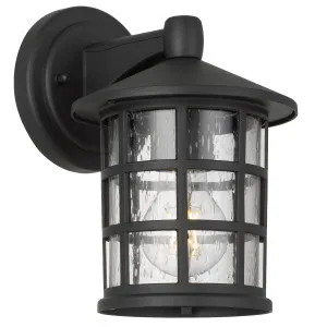 Telbix Nadira Outdoor Wall Light Black by Telbix, a Outdoor Lighting for sale on Style Sourcebook