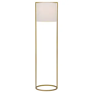 Telbix Loftus Floor Lamp Antique Gold by Telbix, a Floor Lamps for sale on Style Sourcebook