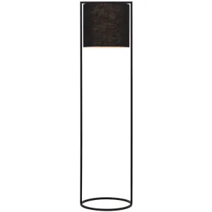 Telbix Loftus Floor Lamp Black by Telbix, a Floor Lamps for sale on Style Sourcebook