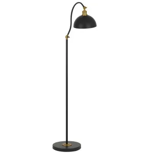 Telbix Brevik Floor Lamp Black by Telbix, a Floor Lamps for sale on Style Sourcebook