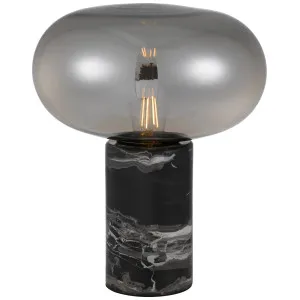 Telbix Maximo Table Lamp Smoke by Telbix, a Table & Bedside Lamps for sale on Style Sourcebook