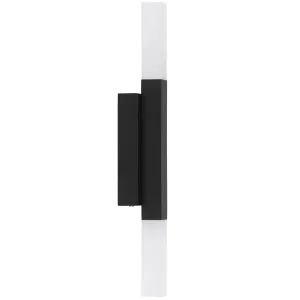 Eglo Alcudia LED Vanity Light Black by Eglo, a Wall Lighting for sale on Style Sourcebook