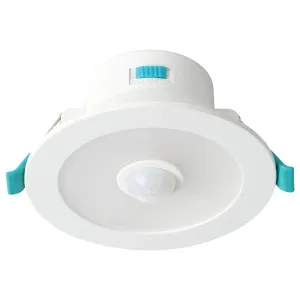 Eglo Rippa 2 8W LED Recessed Downlight with Sensor White by Eglo, a LED Lighting for sale on Style Sourcebook