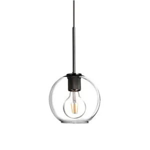 Vencha Pico Glass Pendant (E27) Black by Vencha, a Pendant Lighting for sale on Style Sourcebook