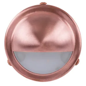 Copper Surface Mounted Eyelid LED Light 12V by Havit, a Outdoor Lighting for sale on Style Sourcebook