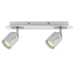 Burton LED Adjustable Wall / Ceiling Spotlight 2 Light by Telbix, a LED Lighting for sale on Style Sourcebook