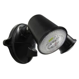 20W LED Double Adjustable Exterior Spotlight Black by Housewatch, a Outdoor Lighting for sale on Style Sourcebook