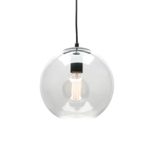 Black Orpheus Glass Pendant Light Small 1 Light by Cougar, a Pendant Lighting for sale on Style Sourcebook