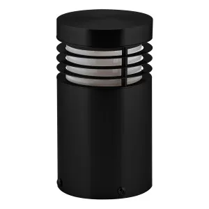 Havit Matte Black Mini LED Bollard Light 240V E27 Tri Colour by Havit, a Outdoor Lighting for sale on Style Sourcebook