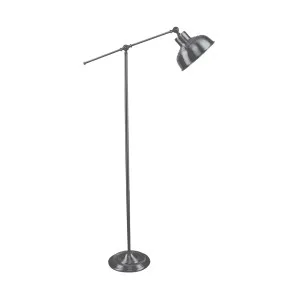 Domus Tinley Adjustable Metal Floor Lamp (E14) Chrome by Domus, a Floor Lamps for sale on Style Sourcebook