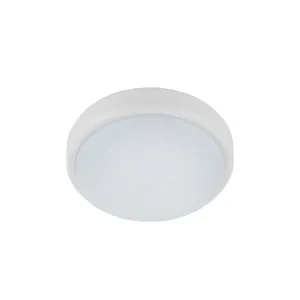 Eglo Burleigh 12W CCT Round LED Exterior Wall Light IP54 Black or White by Eglo, a Outdoor Lighting for sale on Style Sourcebook