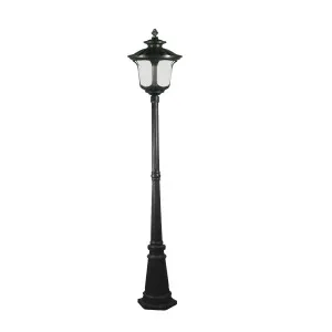 Lode Waterford Post Top on Standard 3 Piece Post IP44 Antique Black by Lode International, a Outdoor Lighting for sale on Style Sourcebook