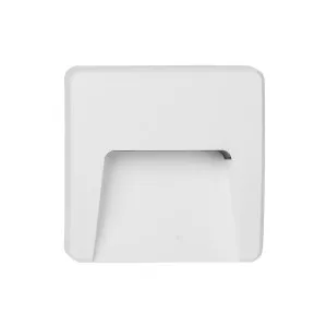 Havit Seefore Square Surface Mounted 3W Tri Colour LED Exterior Step Light IP65 12V White by Havit, a Outdoor Lighting for sale on Style Sourcebook