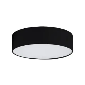 Nella Black Round LED Oyster Light IP54 20W by Havit, a Outdoor Lighting for sale on Style Sourcebook