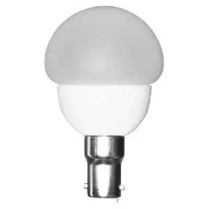 3W LED Fancy Round Globe Small Bayonet Cap (B15) Daylight (6000k) by Sunny Lighting, a LED Lighting for sale on Style Sourcebook