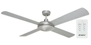 Martec Lifestyle 52" Ceiling Fan + Premier Remote Brushed Aluminium by Martec, a Ceiling Fans for sale on Style Sourcebook