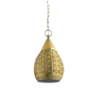 Gold Eglo Melilla Pendant Light Medium by Eglo, a Pendant Lighting for sale on Style Sourcebook