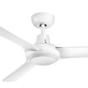 Spyda 3 Blade 50" Indoor/Outdoor Designer Ceiling Fan White by Ventair, a Ceiling Fans for sale on Style Sourcebook