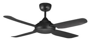 Ventair Spinika 52" Indoor/Outdoor Ceiling Fan Black by Ventair, a Ceiling Fans for sale on Style Sourcebook