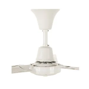 White Brilliant Airmotion Ceiling Fan 48" J-Hook by Brilliant, a Ceiling Fans for sale on Style Sourcebook