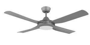 Eglo Bondi 52" (1320mm) ABS Indoor/Outdoor Ceiling Fan with 20W CCT LED Light Titanium by Eglo, a Ceiling Fans for sale on Style Sourcebook