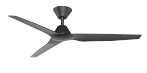 Fanco Infinity-iD 54" (1370mm) DC Ceiling Fan With Wall Control Black by Fanco, a Ceiling Fans for sale on Style Sourcebook