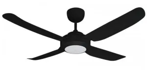 Ventair Spinika II 52" Indoor/Outdoor Ceiling Fan with Dimmable CCT LED Light Black by Ventair, a Ceiling Fans for sale on Style Sourcebook