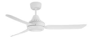 Ventair Stanza 56" (1400mm) Ceiling Fan with LED Light White by Ventair, a Ceiling Fans for sale on Style Sourcebook