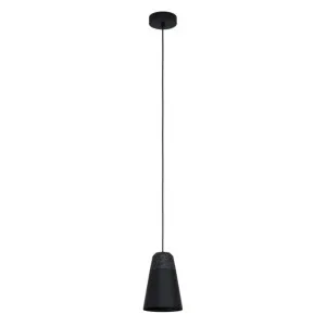 Eglo Canterras Pendant (E27) Black by Eglo, a Pendant Lighting for sale on Style Sourcebook