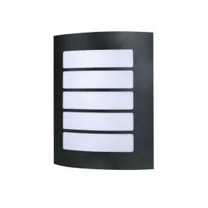 Vencha Stark LED Wall Light IP44 Black by Vencha, a Outdoor Lighting for sale on Style Sourcebook