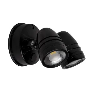 Havit Focus Double Adjustable CCT LED Spotlight IP65 Black by Havit, a Spotlights for sale on Style Sourcebook