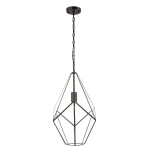 Evertop Glass Prismatic Pendant (E27) Large by Evertop, a Pendant Lighting for sale on Style Sourcebook