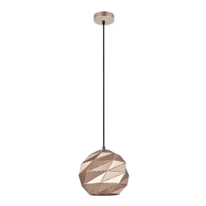 CLA Origami Small Pendant (E27) Rose Gold by Compact Lamps Australia, a Pendant Lighting for sale on Style Sourcebook