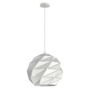 CLA Origami Large Pendant (E27) White by Compact Lamps Australia, a Pendant Lighting for sale on Style Sourcebook