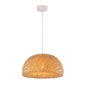 CLA Canasta Bamboo Pendant (E27) Small by Compact Lamps Australia, a Pendant Lighting for sale on Style Sourcebook