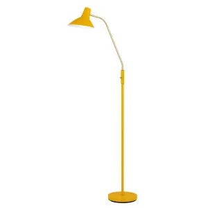 Telbix Farbon Floor Lamp (E27) Yellow by Telbix, a Floor Lamps for sale on Style Sourcebook