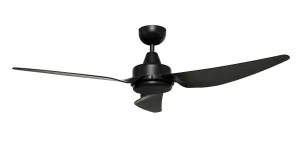 Brilliant Como 56" Indoor/Outdoor Ceiling Fan Black by Brilliant, a Ceiling Fans for sale on Style Sourcebook