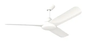 Hunter Pacific X-Over 48" 3 Blade DC Ceiling Fan with Wall Control White by Hunter Pacific, a Ceiling Fans for sale on Style Sourcebook