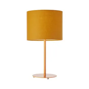 Mayfield Hetta Table Lamp (E27) Mustard by Mayfield, a Table & Bedside Lamps for sale on Style Sourcebook