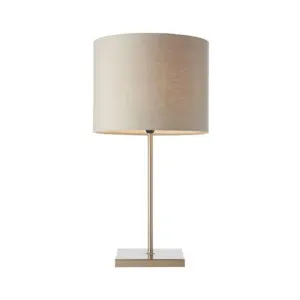 Mayfield Felix Table Lamp (E27) Chrome & Grey by Mayfield, a Table & Bedside Lamps for sale on Style Sourcebook