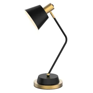 Mercator Robin Table Lamp (E27) Black by Mercator, a Table & Bedside Lamps for sale on Style Sourcebook