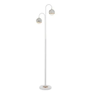 Telbix Oneta 2 Light Floor Lamp (G9) White by Telbix, a Floor Lamps for sale on Style Sourcebook